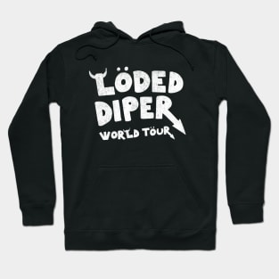 Loded Diper World Tour - vintage logo Hoodie